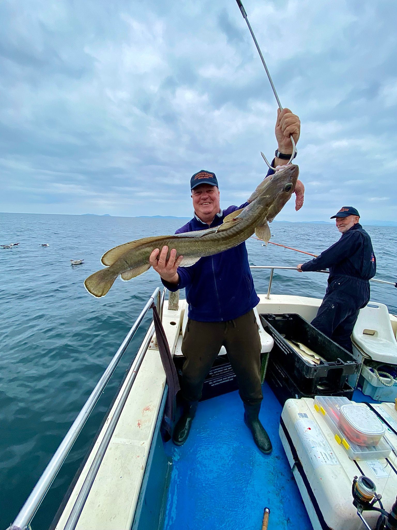 Fishing on Wey Chieftain - Wild Atlantic Boats